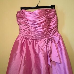 Vintage Y2K Adrianna Papell Women's Pink Dress
